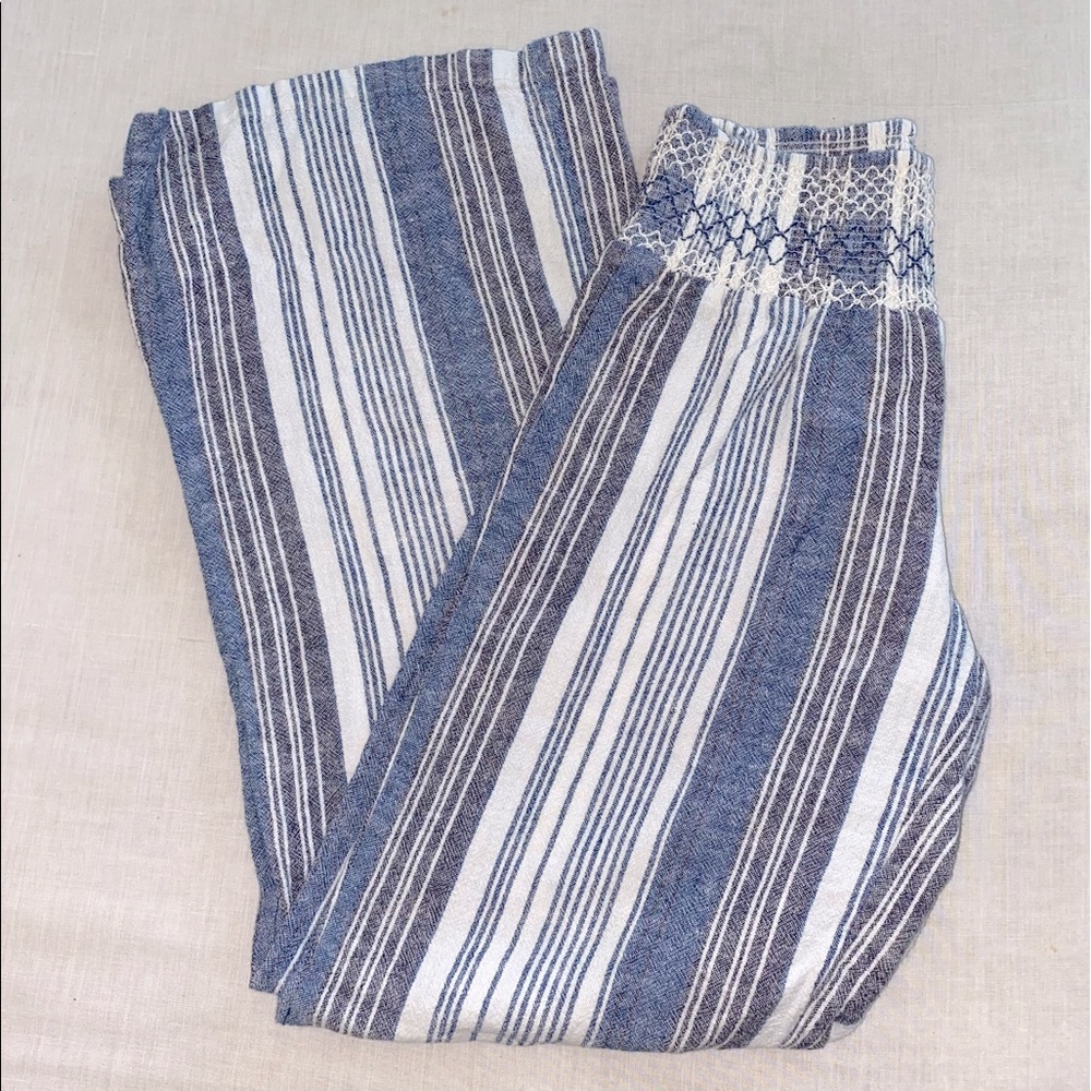 Boho Vertical Stripe Pants